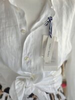Camisa Lino Blanca - Imagen 9