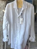 Camisa Lino Blanca - Imagen 11