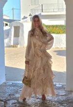 Vestido Viena Beige