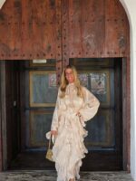Vestido Viena Beige - Imagen 7