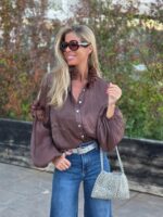 Blusa Mara Marrón - Imagen 3