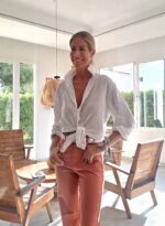Pantalón Greta Teja - Imagen 4